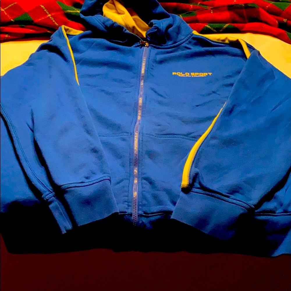 Polo sport zip up